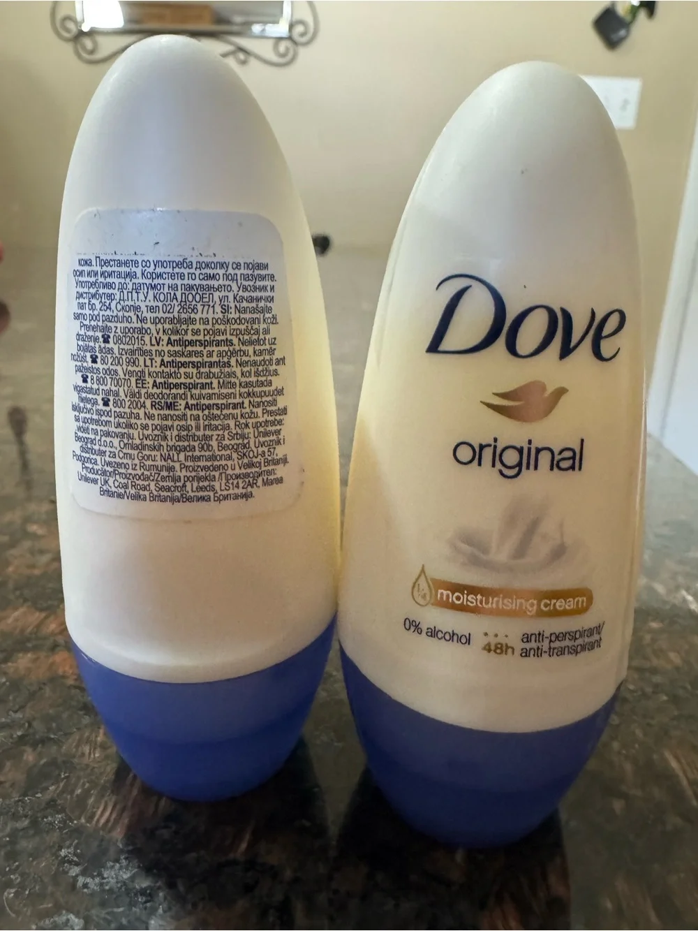 Original Moisturising Cream Roll-On Deodorant - Travel sized
